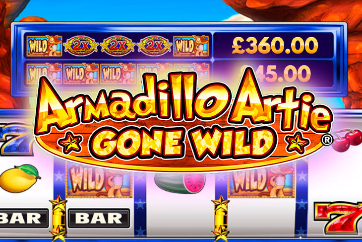 Armadillo Artie Gone Wild - DWG slot at Glorion Casino Casino