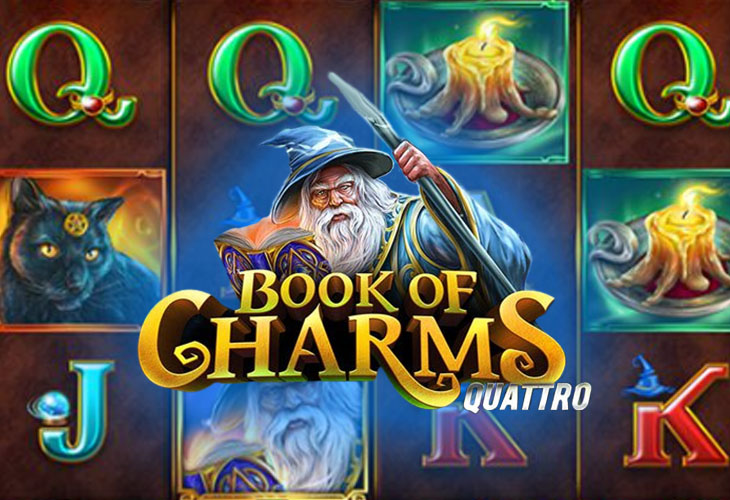Book of Charms Quattro - Stakelogic slot at Glorion Casino Casino