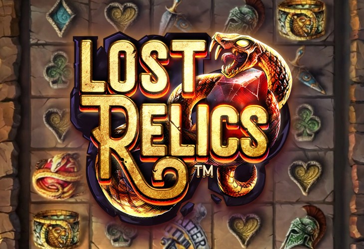 Lost Relics - NetEnt slot at Glorion Casino Casino